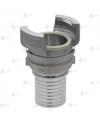Acople Guillemin  en aluminio y acero inoxidable para mangueras