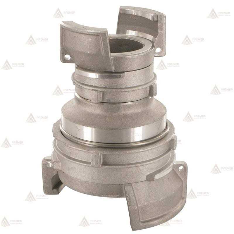Acople Guillemin reductor en acero inoxidable con cierre