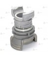 Acople Guillemin reductor en aluminio con cierre