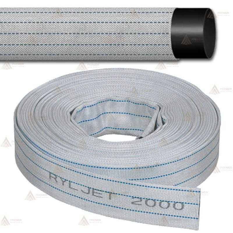 Manguera plana Ryljet sin racores con manchón interno de PVC
