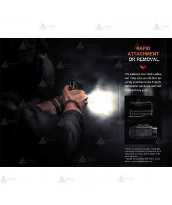 Linterna táctica Fenix GL06 - Para pistolas de bolsillo