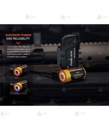 Linterna táctica Fenix GL06 - Para pistolas de bolsillo