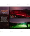 Linterna de Caza Fenix HT32  (2500 lúmenes) con luces rojas y verdes
