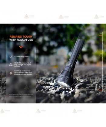 Linterna de Caza Fenix HT32  (2500 lúmenes) con luces rojas y verdes