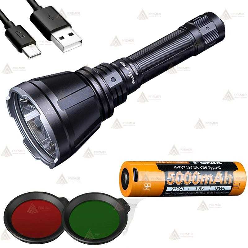 Linterna HT18R de Fenix especial para caza (2800 lúmenes)