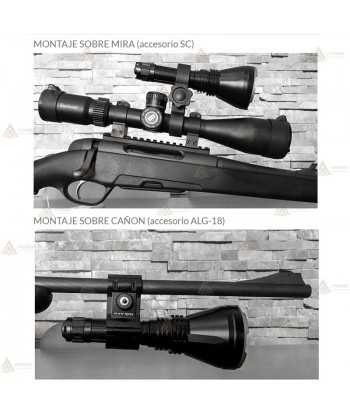 Pack de Linterna HT18R de Fenix especial para caza (2800 lúmenes)