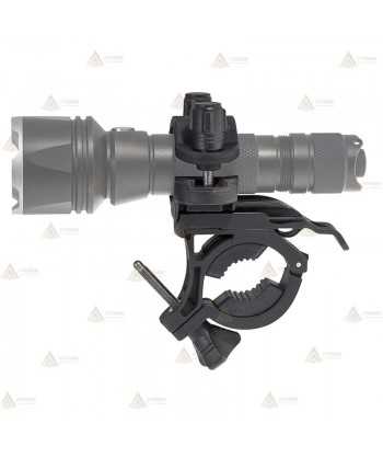 Soporte para montar linternas en bicicletas o mountain bike