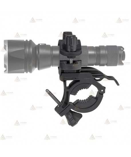 Soporte para montar linternas en bicicletas o mountain bike