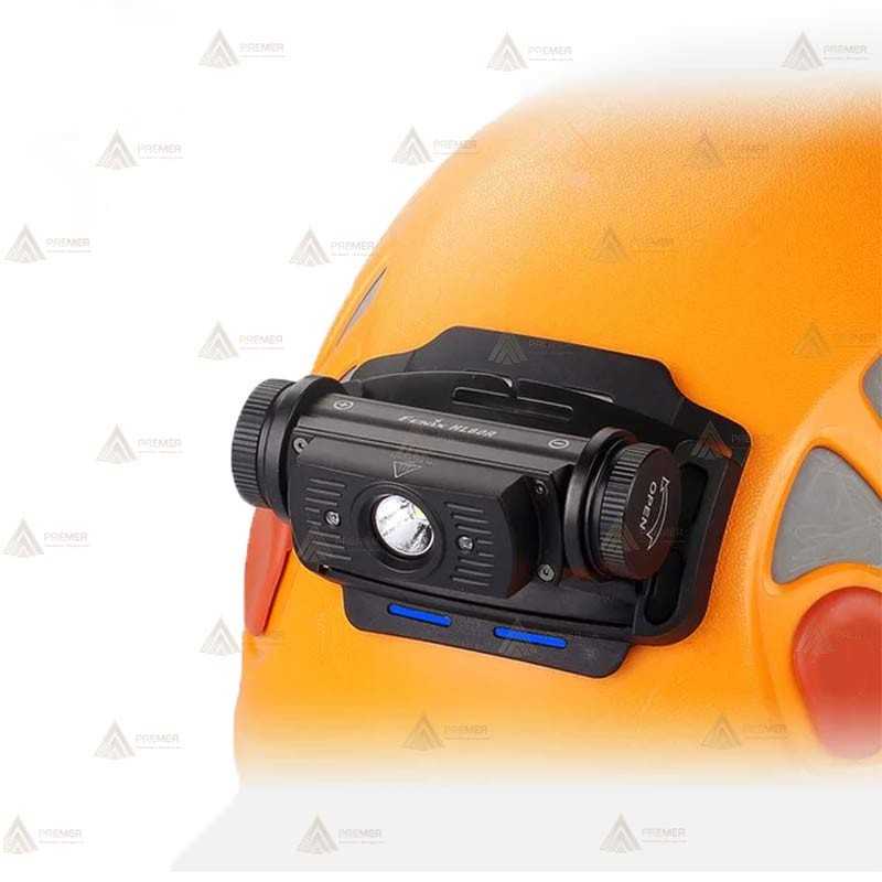 Soporte de linterna Fénix para casco de rescate o bicicleta policial