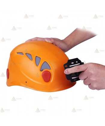 Soporte de linterna Fénix para casco de rescate o bicicleta policial
