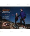 Frontal HL32R-T ligero de alto rendimiento para trail running de Fénix  (800 lúmenes)