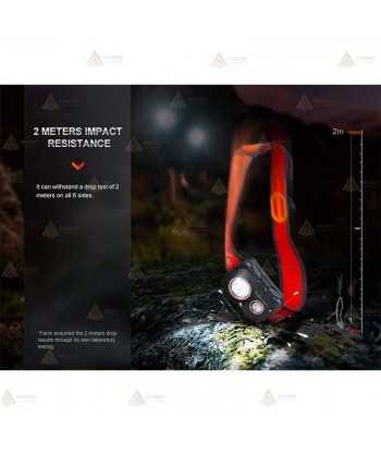 Frontal HL32R-T ligero de alto rendimiento para trail running de Fénix  (800 lúmenes)