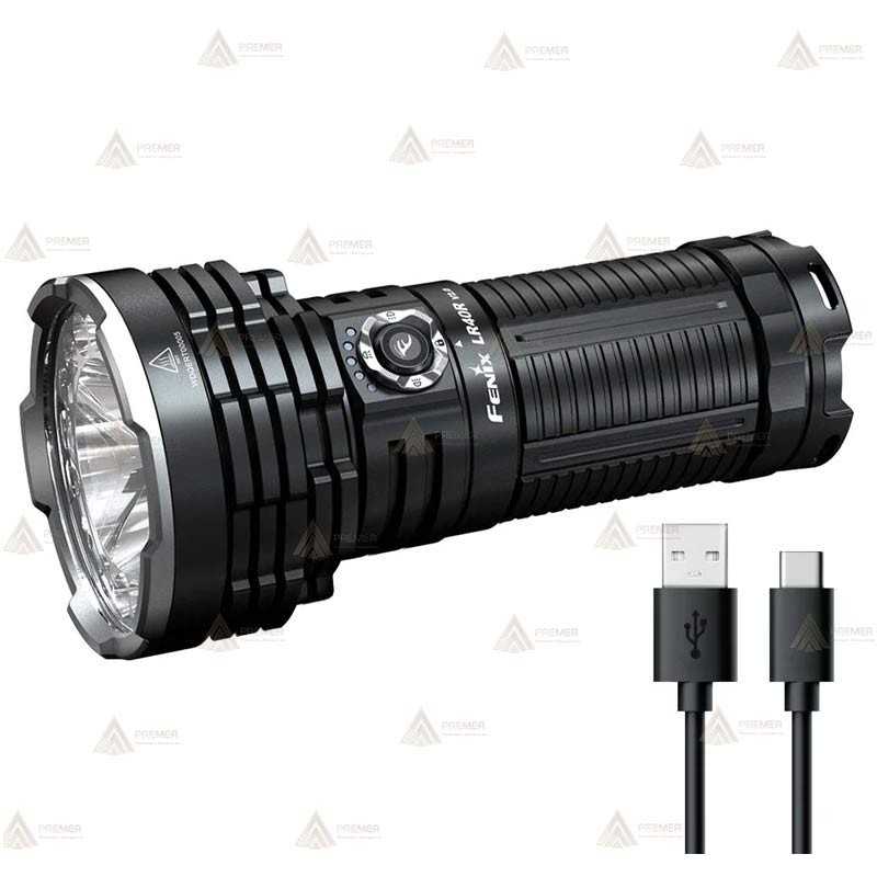 Linterna táctica LR40R V2 de alto rendimiento (15.000 lúmenes)