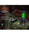 Linterna táctica LR40R V2 de alto rendimiento (15.000 lúmenes)
