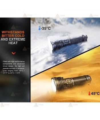 Linterna táctica LR40R V2 de alto rendimiento (15.000 lúmenes)