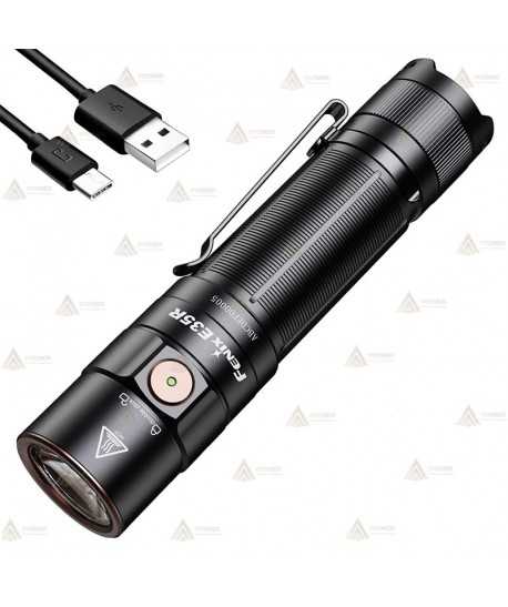 Linterna Fénix E35R recargable por micro USB-Tipo C (3100 Lúmenes)