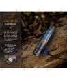 Linterna Fénix E35R recargable por micro USB-Tipo C (3100 Lúmenes)