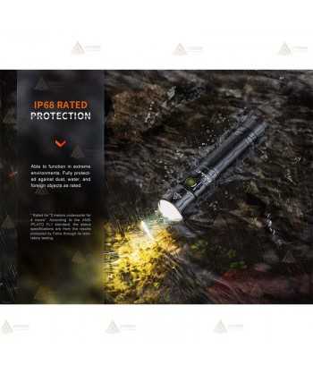 Linterna Fénix E35R recargable por micro USB-Tipo C (3100 Lúmenes)
