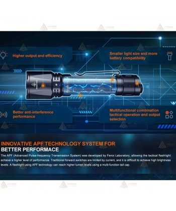 Fénix TK11R  recargable mediante USB (1600 Lúmenes)