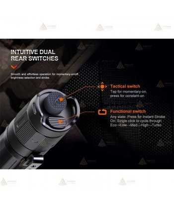 Linterna táctica Fenix PD35R (1700 Lúmenes)