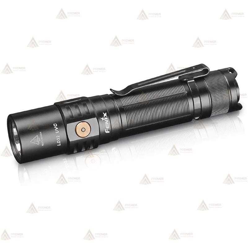 Linterna Fénix LD32 UVC con rayos ultravioleta para desinfección (1200 Lúmenes)