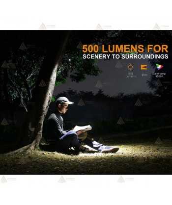 Linterna recargable Fénix LD15R (500 lúmenes)