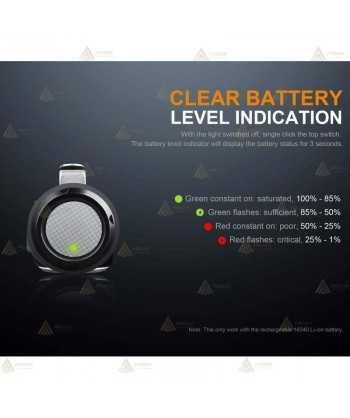 Linterna recargable Fénix LD15R (500 lúmenes)