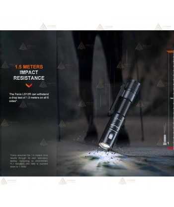 Linterna recargable Fenix LD12R (600 lúmenes)