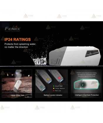 Linterna para emergencias Fenix E-STAR  (100 lúmenes)