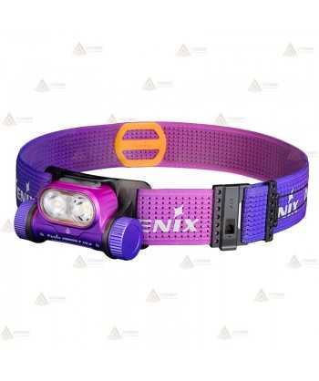Frontal Fénix HM65R-DT de altas prestaciones (1500 Lúmenes) color lila