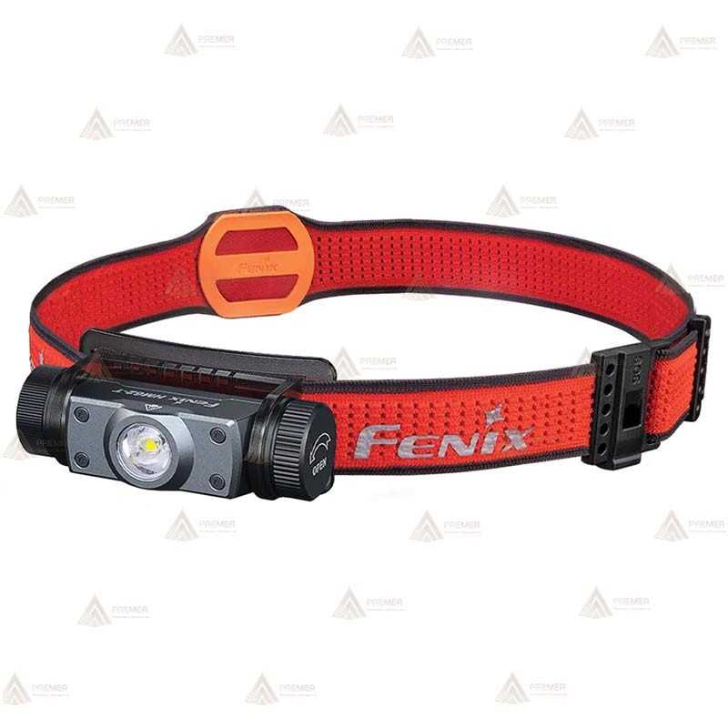 Frontal Fénix HM62-T de altas prestaciones (1200 Lúmenes) color rojo