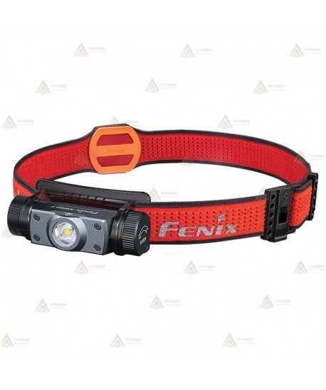 Frontal Fénix HM62-T de altas prestaciones (1200 Lúmenes) color rojo