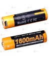 Batería de Li-Ion Fénix 1,5V y 1600 mAh con micro-USB de carga
