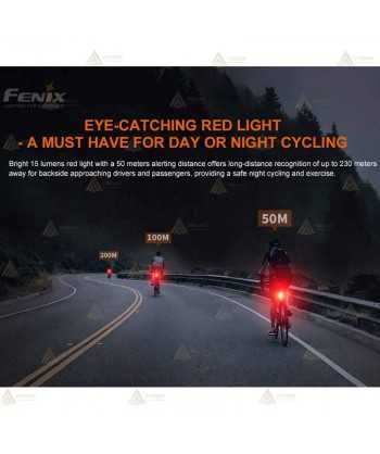 Luz trasera recargable para bicicleta Fenix BC05R V2.0
