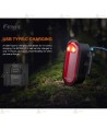 Luz trasera recargable para bicicleta Fenix BC05R V2.0