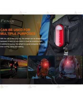 Luz trasera recargable para bicicleta Fenix BC05R V2.0