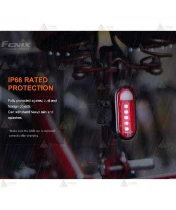 Luz trasera recargable para bicicleta Fenix BC05R V2.0