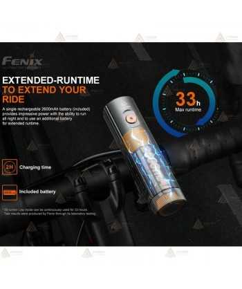 Foco recargable Fenix BC21R V3.0 para bicicletas (1200 lúmenes)