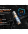 Foco recargable Fenix BC21R V3.0 para bicicletas (1200 lúmenes)