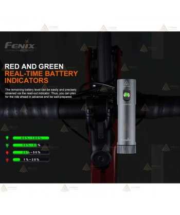 Foco recargable Fenix BC21R V3.0 para bicicletas (1200 lúmenes)