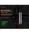 Foco recargable Fenix BC21R V3.0 para bicicletas (1200 lúmenes)