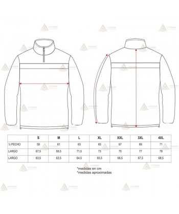 Sudadera ligera de alta visibilidad bicolor con media cremallera para Protección Civil
