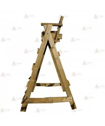 Silla de madera para vigilancia en las playas