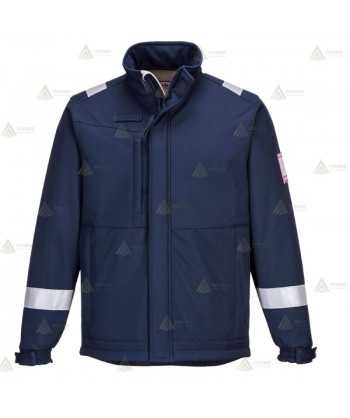 Softshell ignífugo multinorma de fibra modacrílica