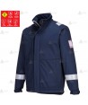 Softshell ignífugo multinorma de fibra modacrílica