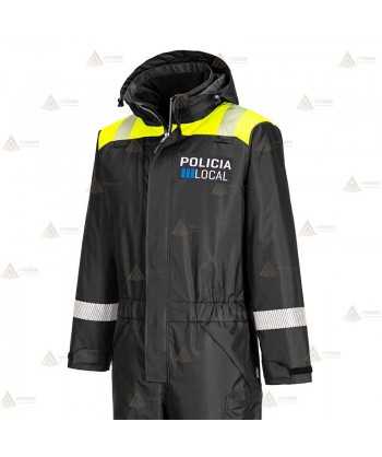 Buzo acolchado especial para entornos extremos de lluvia y humedad para Policía