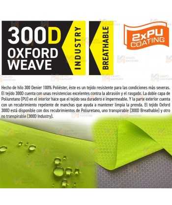 Parka ligera para la lluvia con malla interior para Cuerpos Especiales
