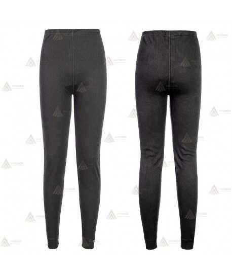 Leggins térmicos color negro para Mujer