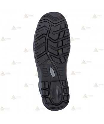 Botas táctica de piel flor de seguridad con cremallera y cordura S3 HRO