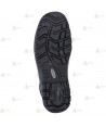 Botas táctica de piel flor de seguridad con cremallera y cordura S3 HRO